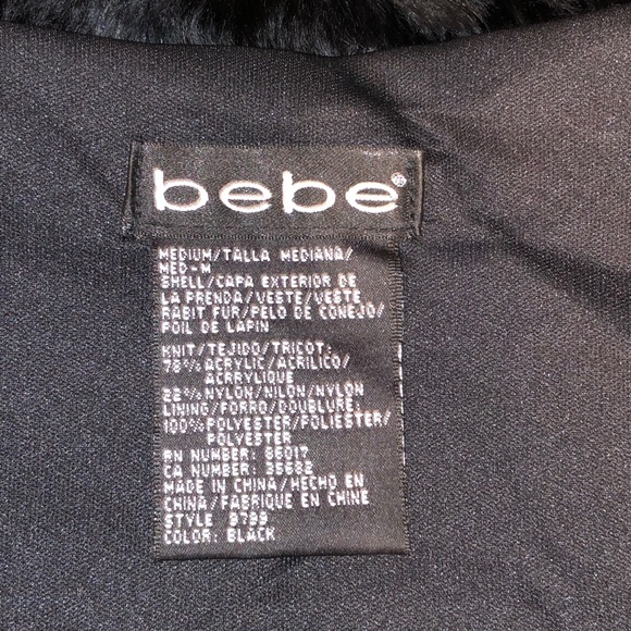 BeBe Rabbit Fur Coat - Picture 11 of 13